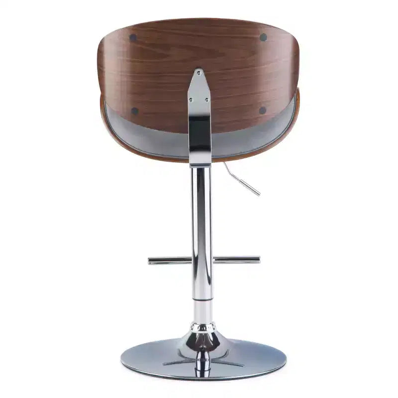 Tabouret de bar Avondale Bentwood à hauteur réglable et vérin à gaz - WyndenHall