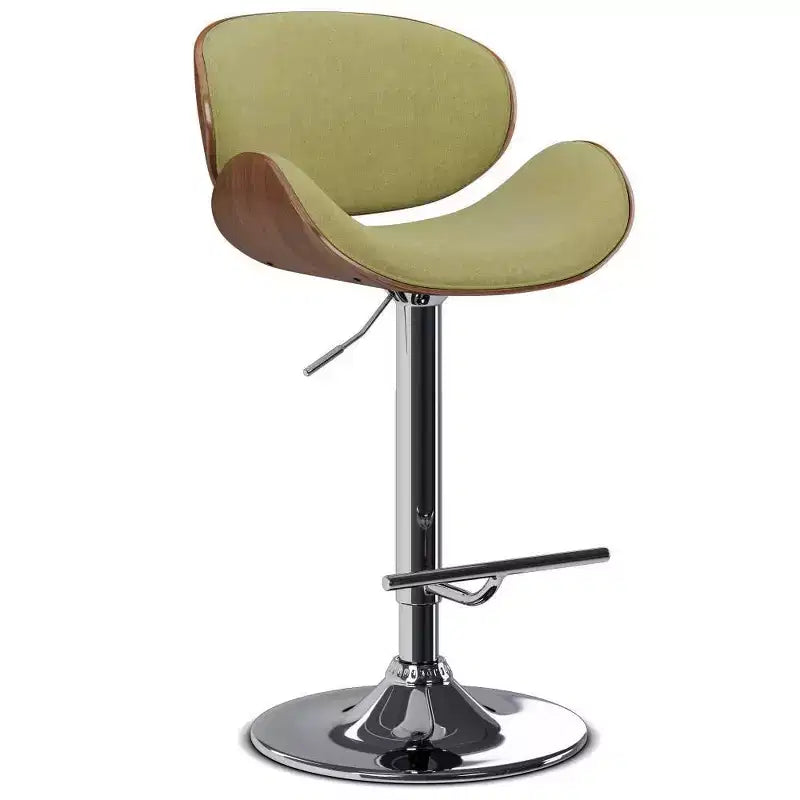 Tabouret de bar Avondale Bentwood à hauteur réglable et vérin à gaz - WyndenHall