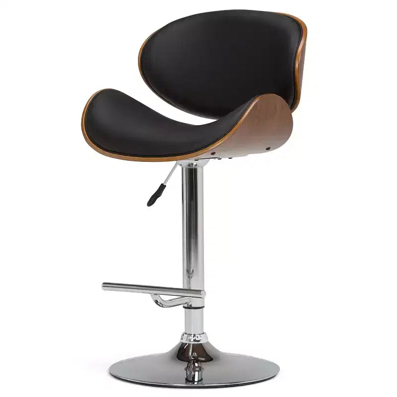 Tabouret de bar Avondale Bentwood à hauteur réglable et vérin à gaz - WyndenHall