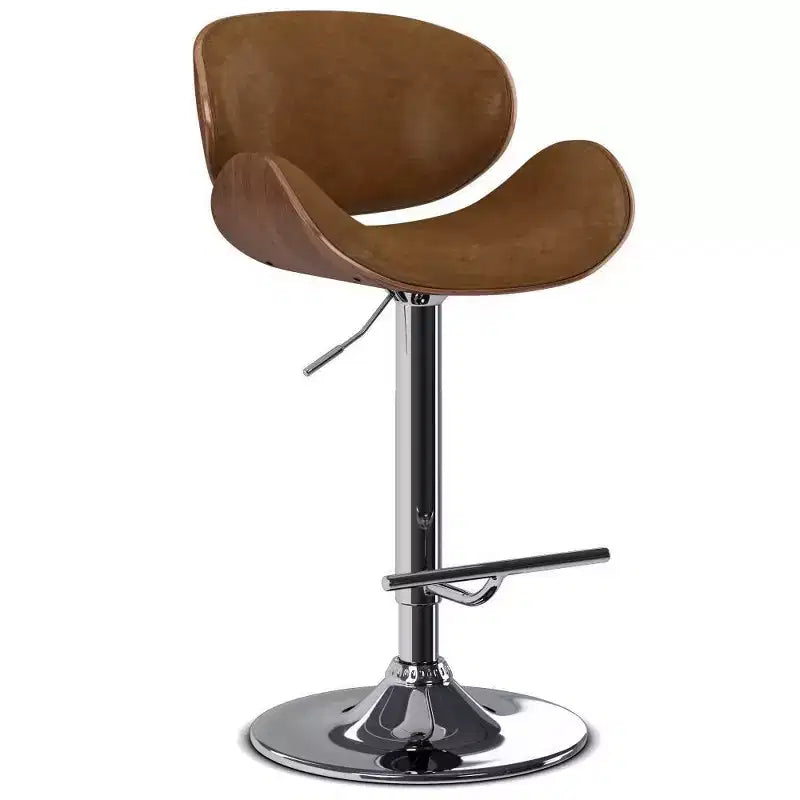 Tabouret de bar Avondale Bentwood à hauteur réglable et vérin à gaz - WyndenHall