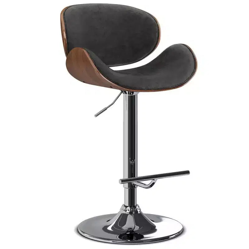 Tabouret de bar Avondale Bentwood à hauteur réglable et vérin à gaz - WyndenHall