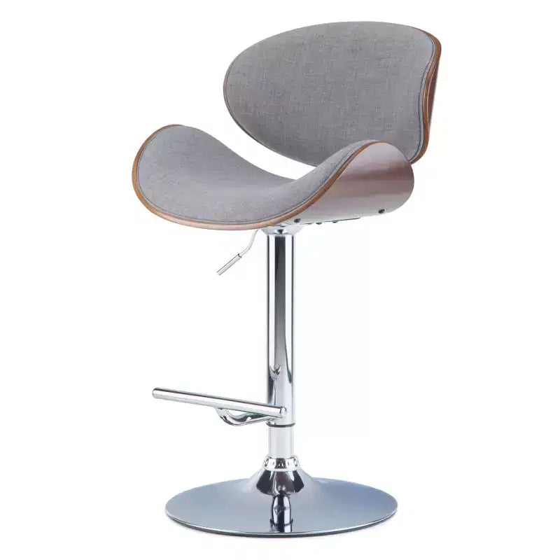 Tabouret de bar Avondale Bentwood à hauteur réglable et vérin à gaz - WyndenHall