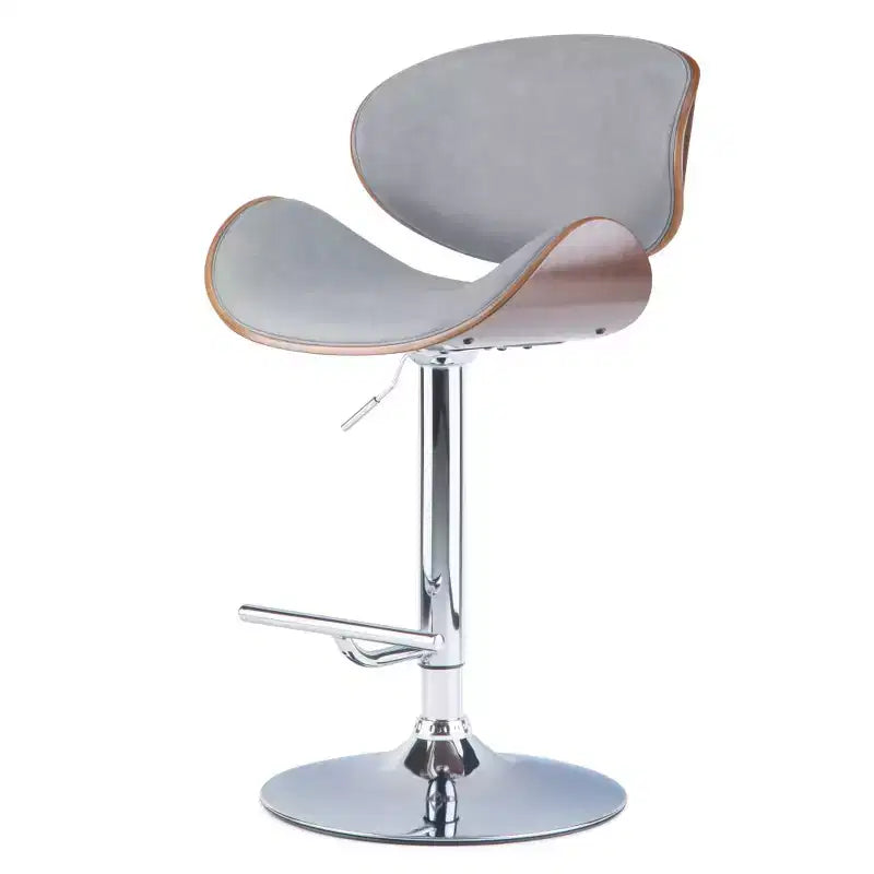 Tabouret de bar Avondale Bentwood à hauteur réglable et vérin à gaz - WyndenHall