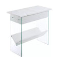 Soho Flip Top End Table with Charging Station - Breighton Home