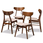 Lot de 4 chaises de salle à manger Danica - Baxton Studio