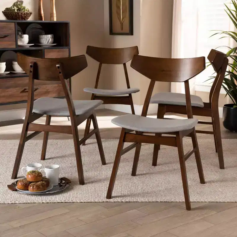 Lot de 4 chaises de salle à manger Danica - Baxton Studio