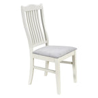Ensemble de salle à manger 6 pièces en bois avec 4 chaises et un banc, table avec tiroir