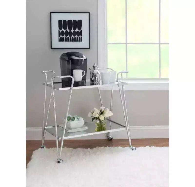 Chariot de bar Mid-Century Modern - Linon