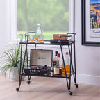Chariot de bar Mid-Century Modern - Linon