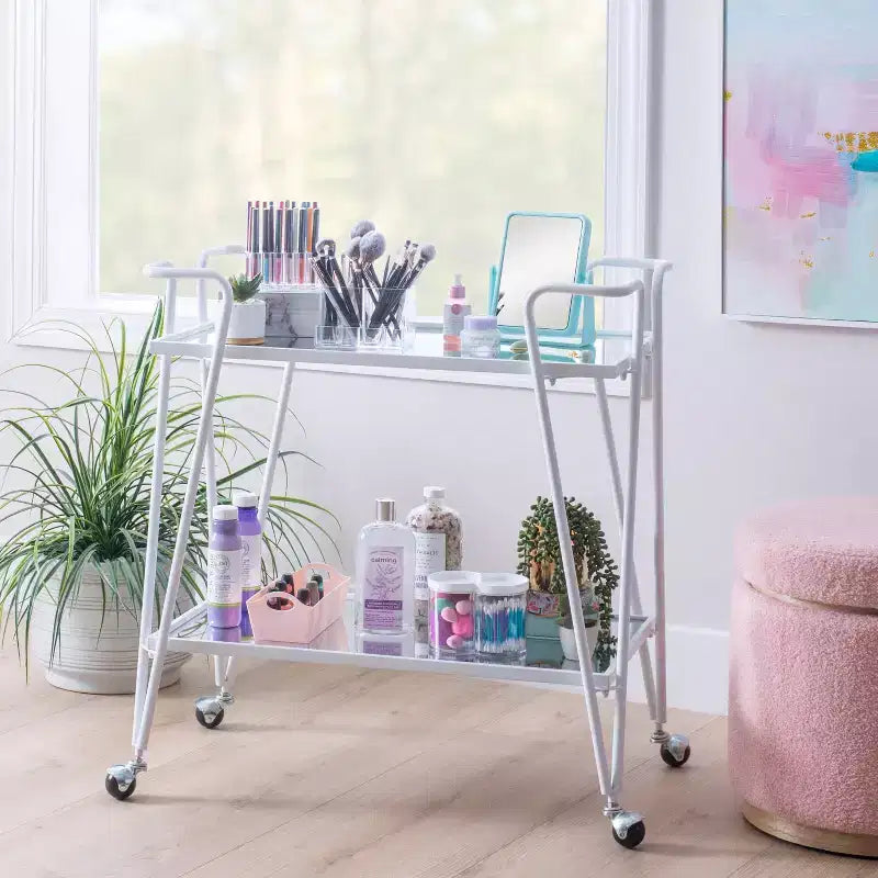 Chariot de bar Mid-Century Modern - Linon