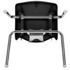 Chaise d'école empilable Flash Furniture Advantage Student - 18 pouces