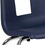 Chaise d'école empilable Flash Furniture Advantage Student - 18 pouces