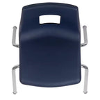 Chaise d'école empilable Flash Furniture Advantage Student - 18 pouces