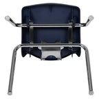 Chaise d'école empilable Flash Furniture Advantage Student - 18 pouces