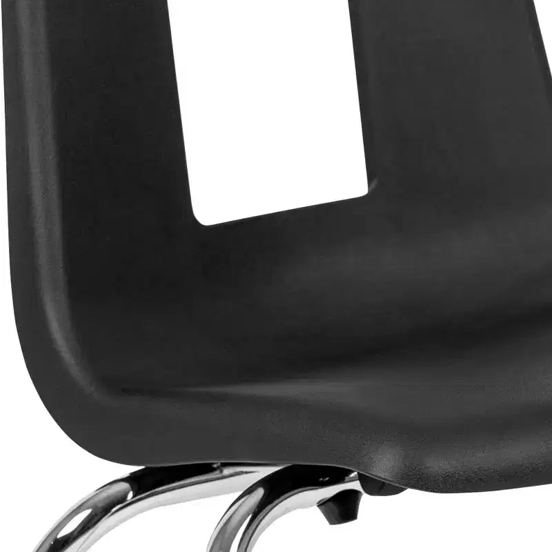Chaise d'école empilable Flash Furniture Advantage Student - 18 pouces