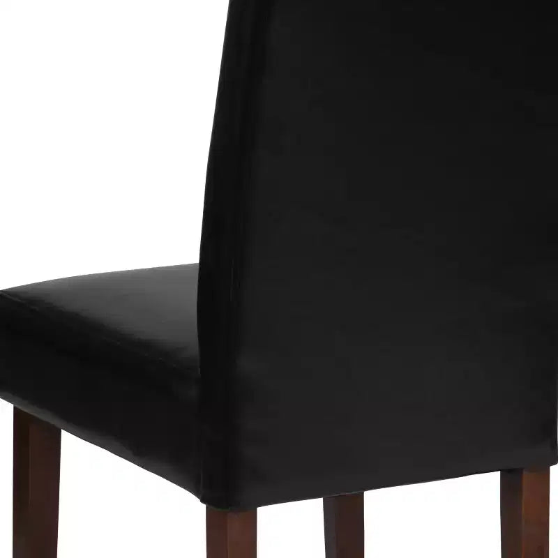 Chaises de salle à manger Parsons mi-siècle de la série Greenwich de Flash Furniture, avec panneau arrière rembourré