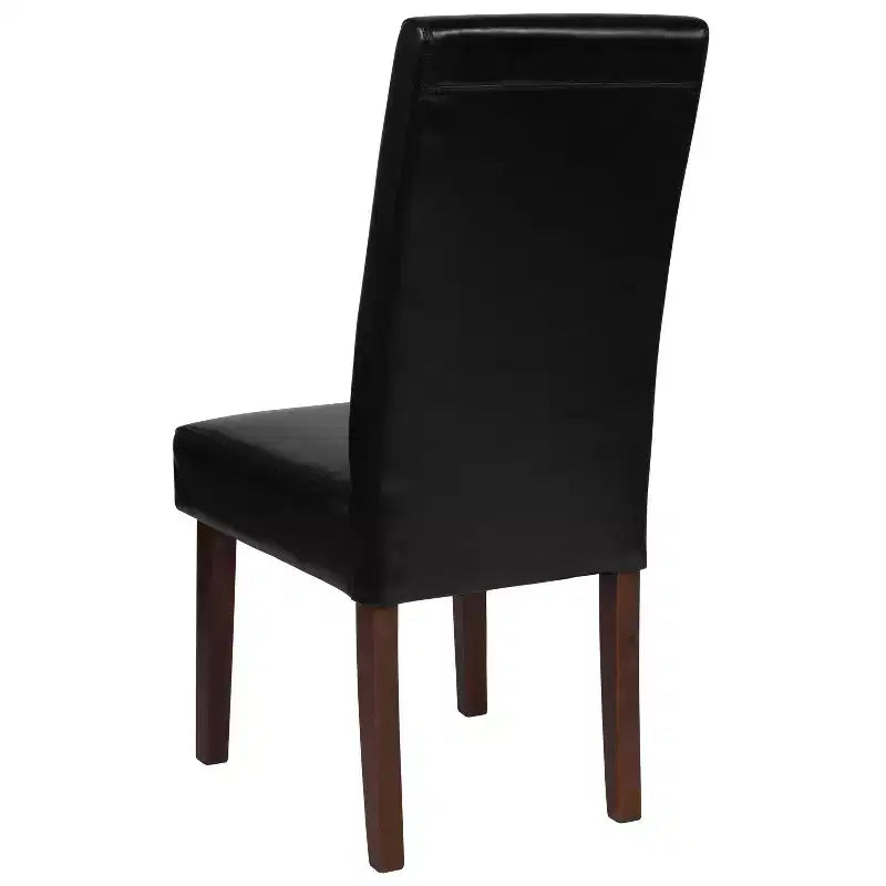 Chaises de salle à manger Parsons mi-siècle de la série Greenwich de Flash Furniture, avec panneau arrière rembourré
