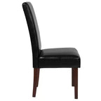 Chaises de salle à manger Parsons mi-siècle de la série Greenwich de Flash Furniture, avec panneau arrière rembourré