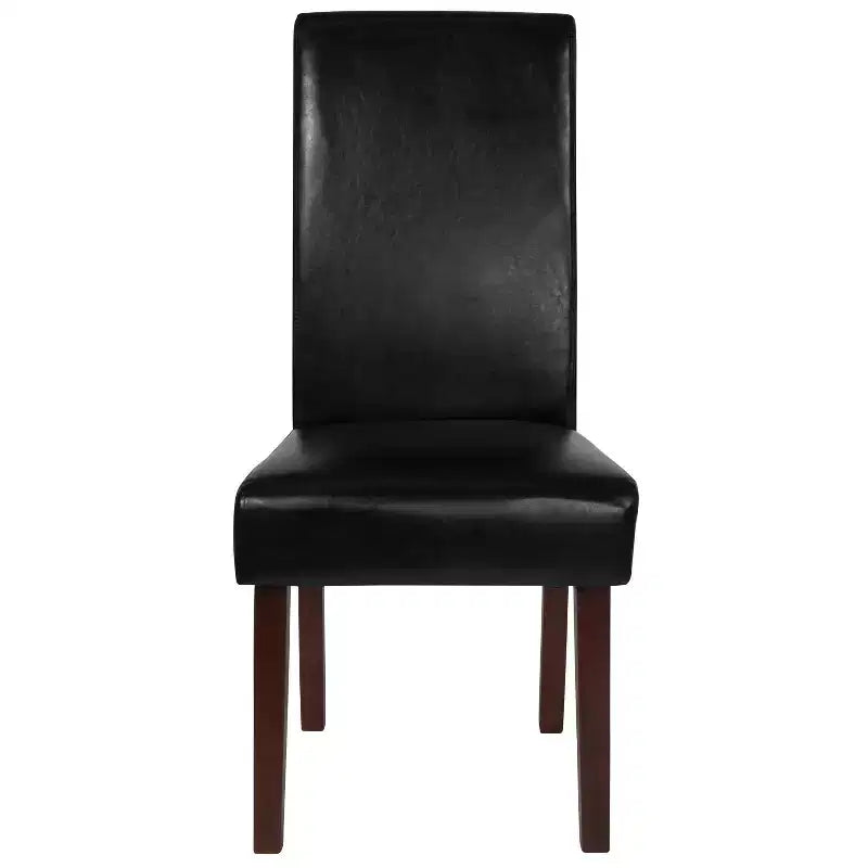 Chaises de salle à manger Parsons mi-siècle de la série Greenwich de Flash Furniture, avec panneau arrière rembourré