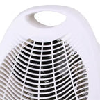 Chauffage soufflant 2 en 1 Brentwood de 1500 watts, blanc