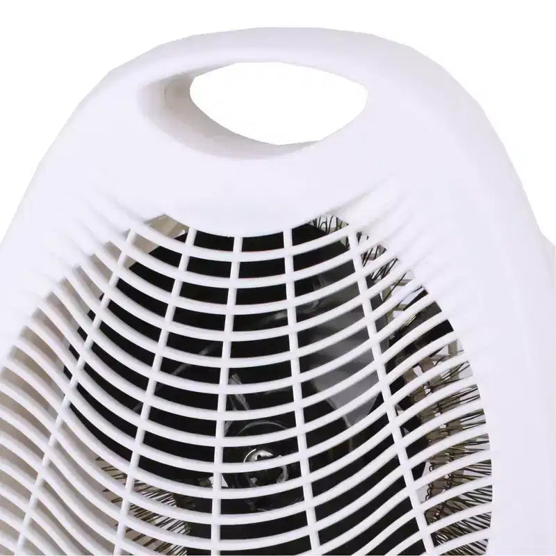 Chauffage soufflant 2 en 1 Brentwood de 1500 watts, blanc