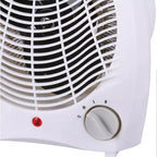 Chauffage soufflant 2 en 1 Brentwood de 1500 watts, blanc