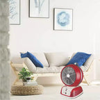 Chauffage soufflant oscillant au design rétro Optimus