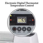 Convecteur de plinthe 30 po avec affichage numérique et thermostat