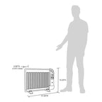 Chauffage d'appoint portable sous bureau Newair