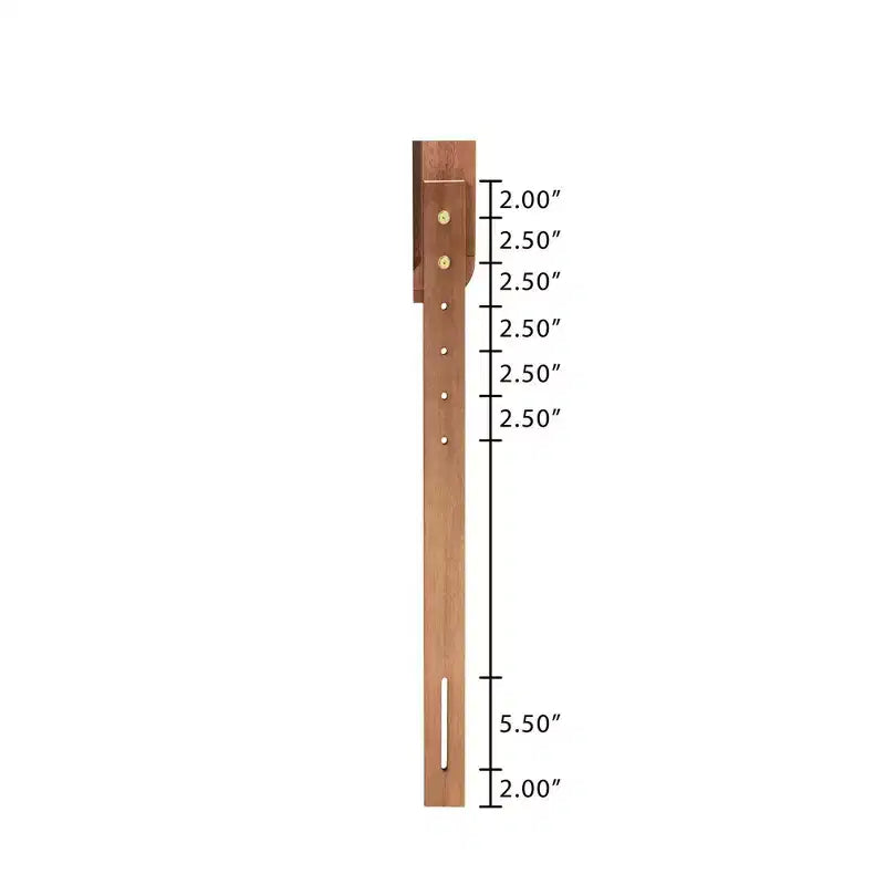 Tête de lit arquée en bois vintage de noisetier et rotin synthétique noyer - Baxton Studio
