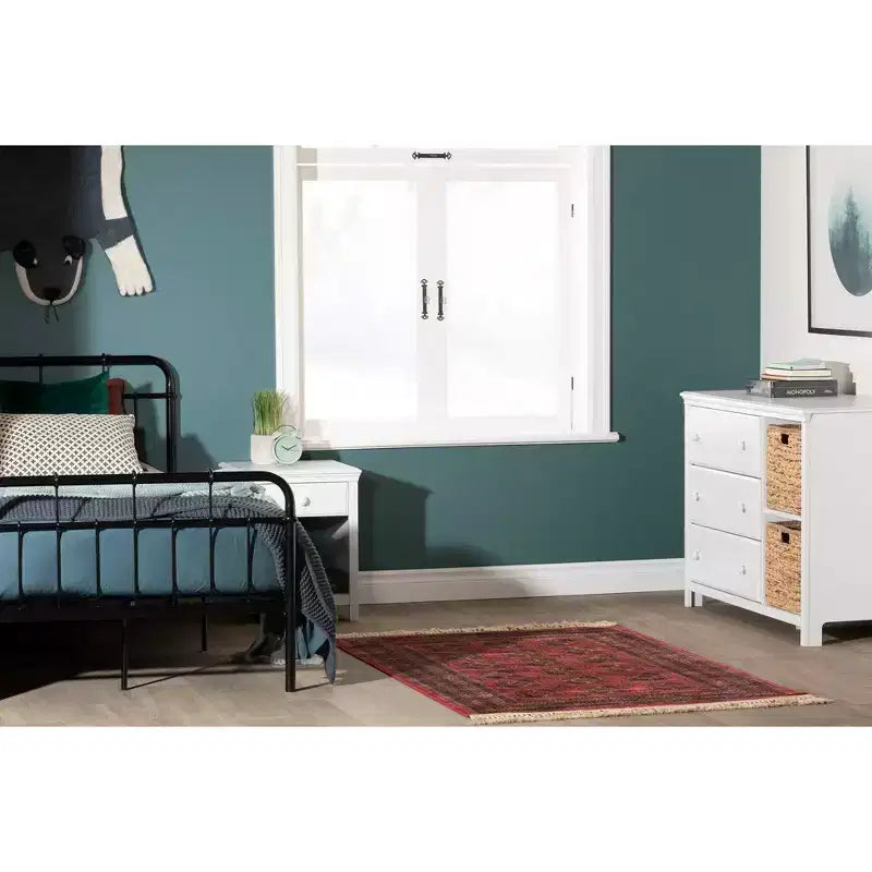 Commode 3 tiroirs avec paniers Cotton Candy - South Shore