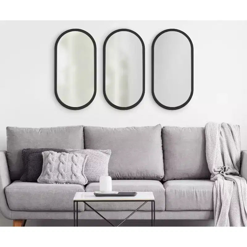 Miroir mural ovale Travis - Kate & Laurel All Things Decor