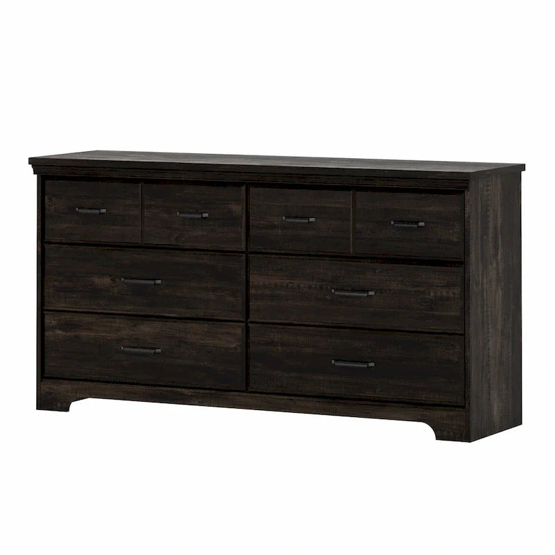 Commode double à 6 tiroirs Versa Country Cottage