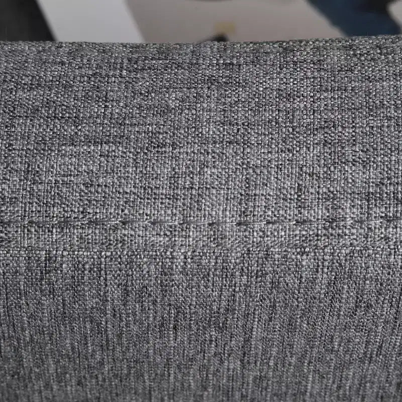 HOMCOM Canapé convertible, lit de repos, fauteuil multifonctionnel avec tissu capitonné, dossier inclinable, oreiller, gris