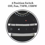 Chauffage en céramique portable Optimus 360 Surround avec thermostat