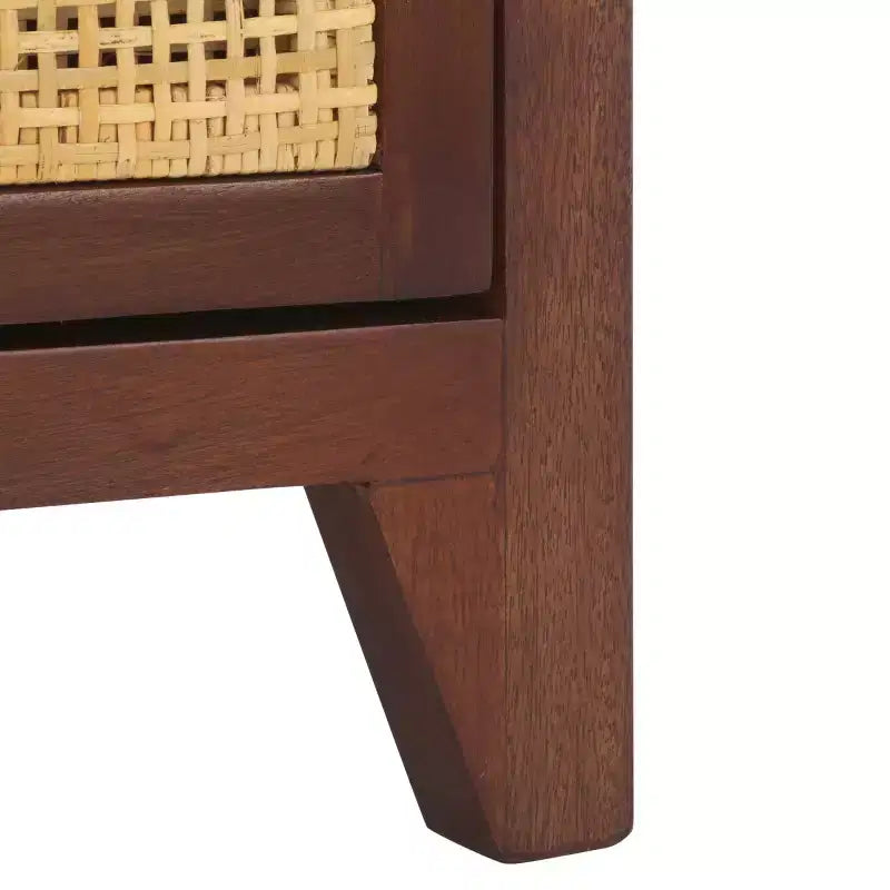 Table de chevet Devon à 1 tiroir et 1 porte - NST4002 - Safavieh