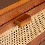Table de chevet Devon à 1 tiroir et 1 porte - NST4002 - Safavieh