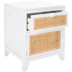 Table de chevet Devon à 1 tiroir et 1 porte - NST4002 - Safavieh
