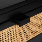 Table de chevet Devon à 1 tiroir et 1 porte - NST4002 - Safavieh
