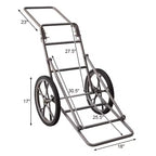 Costway Chariot de Transport de Gibier/Cerf Chariot à Équipement Utilitaire Accessoires de Chasse - 227 kg