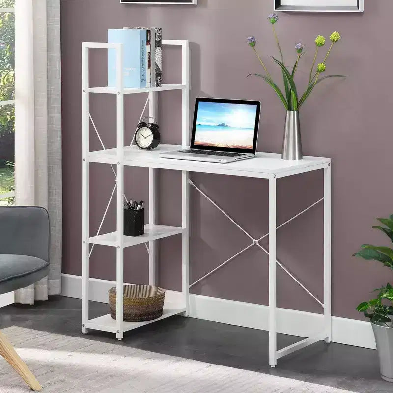 Poste de travail Designs2Go avec étagères - Breighton Home