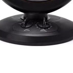 Chauffage radiant oscillant de 14 pouces Optimus, noir