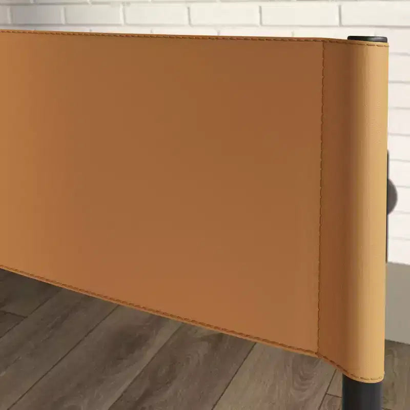 Lot de 2 chaises de salle à manger Boulevard Caf, en métal et similicuir - Sauder