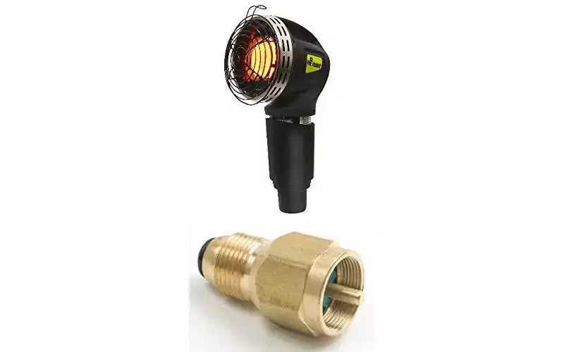 Chauffage pour voiturette de golf Mr. Heater 4 000 BTU MH4GC et adaptateur de recharge Mr. Heater