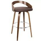 Lot de 2 tabourets de bar rembourrés Grotto - Lumisource