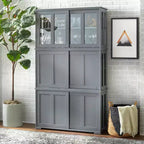 Meuble de rangement modulable et empilable Buylateral Pacific avec portes coulissantes
