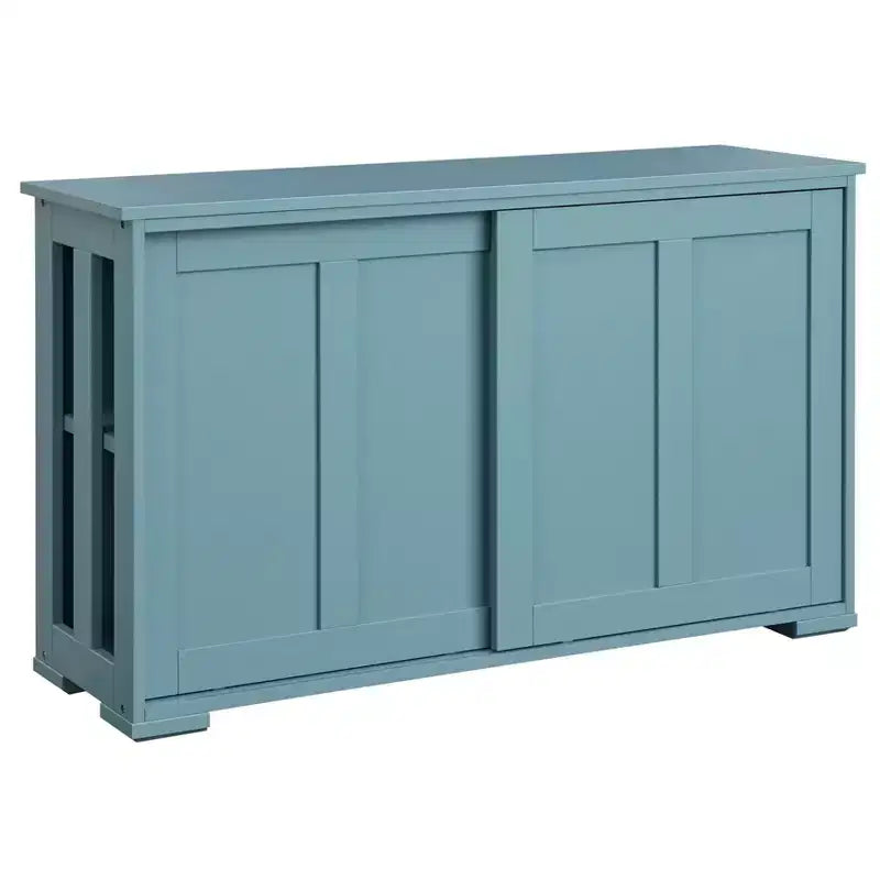 Meuble de rangement modulable et empilable Buylateral Pacific avec portes coulissantes