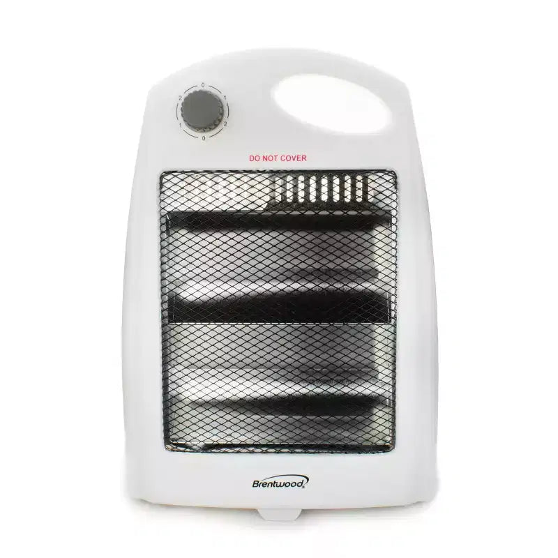 Chauffage d'appoint portatif Brentwood 800 watts, blanc