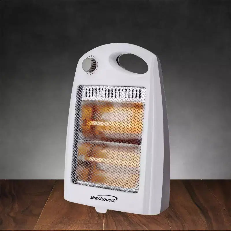 Chauffage d'appoint portatif Brentwood 800 watts, blanc