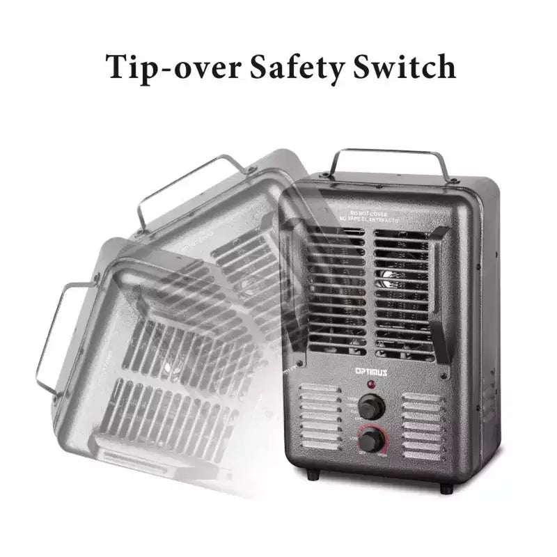 Chauffage d'appoint portable avec thermostat - pleine grandeur